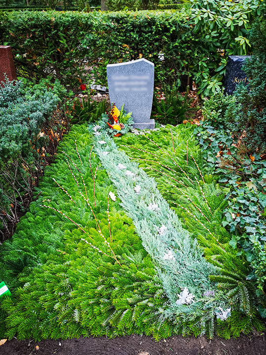 Ruhegemeinschaft Zentralfriedhof Friedrichsfelde - Zustand im Oktober 2025