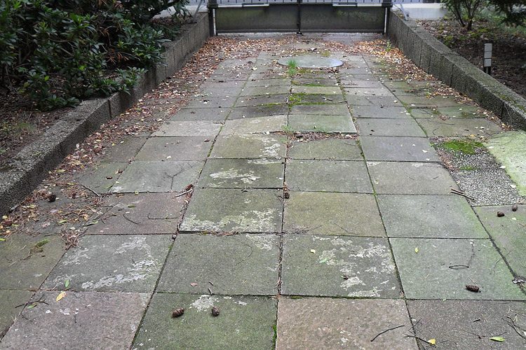 Garagenzufahrt - Vorher Garagenzufahrt - Vorher