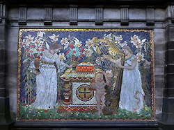 Historisches Mosaik - Friedhof Berlin-Grunewald